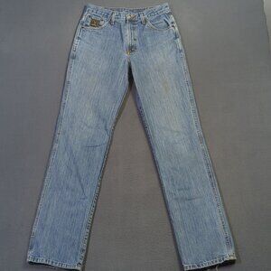 Cinch Jeans Men's 31x36 Fits 30x34 Blue Western Denim Green Label Tapered Cowboy